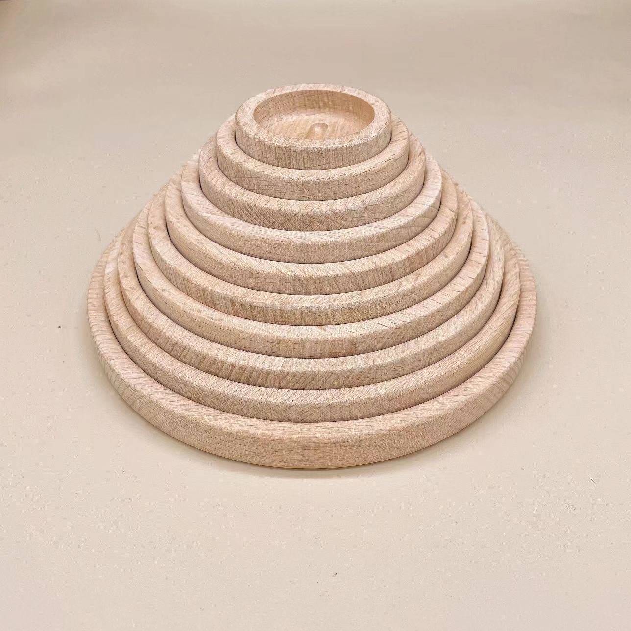 Wooden Montessori Number Counting Tray - HAPPY GUMNUT