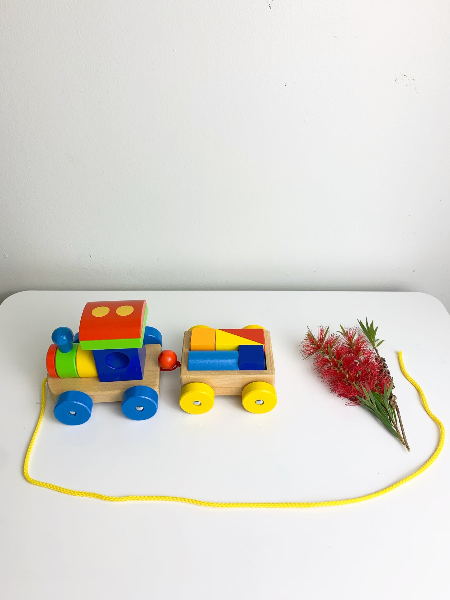 Pull Along Train Set - HAPPY GUMNUT