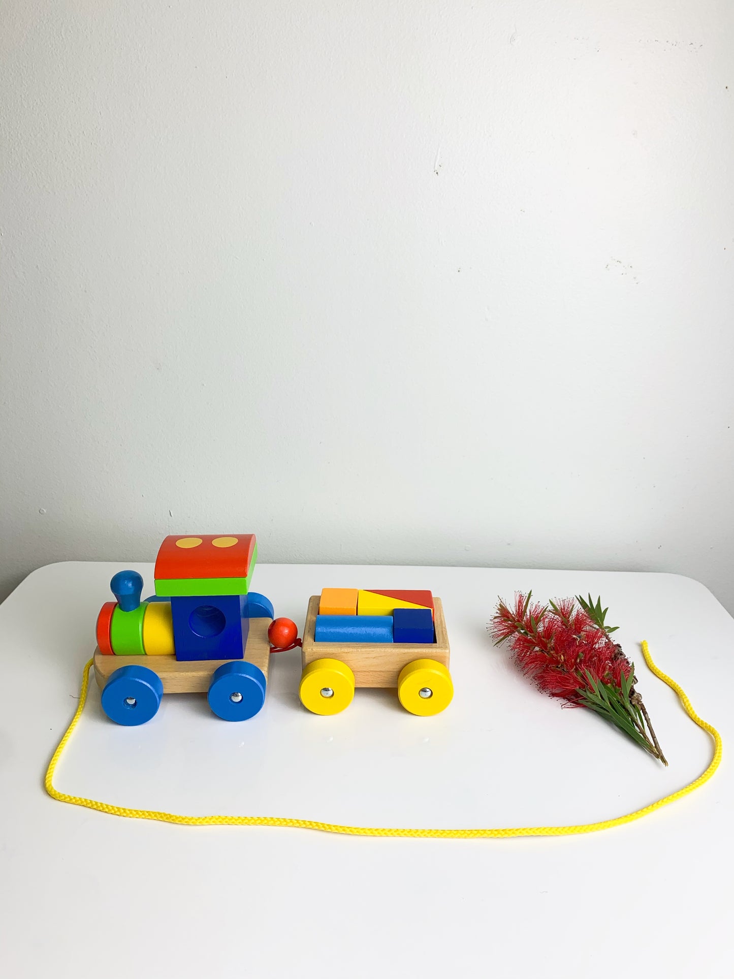 Pull Along Train Set - HAPPY GUMNUT