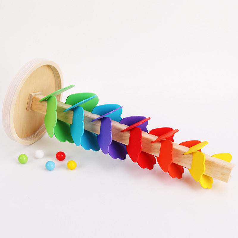 Medium Musical Tree Wooden Marble Run Toy - HAPPY GUMNUT