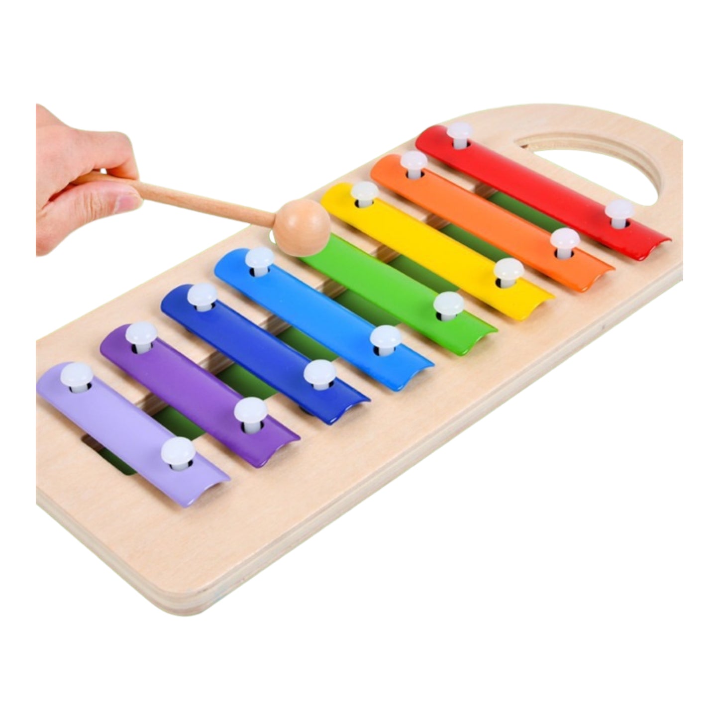 3 Balls Knocking Case With removable Xylphone Chime Kids Pound & Tap Bench - HAPPY GUMNUT