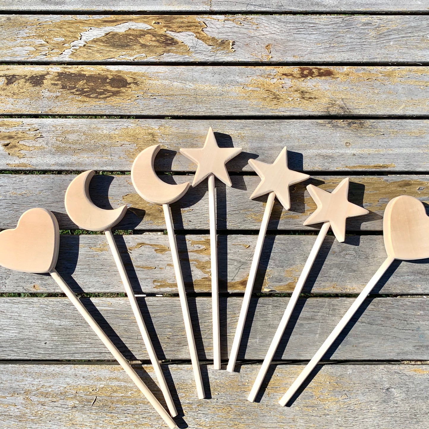 Montessori Loose Part WIZARD STAR WAND - HAPPY GUMNUT