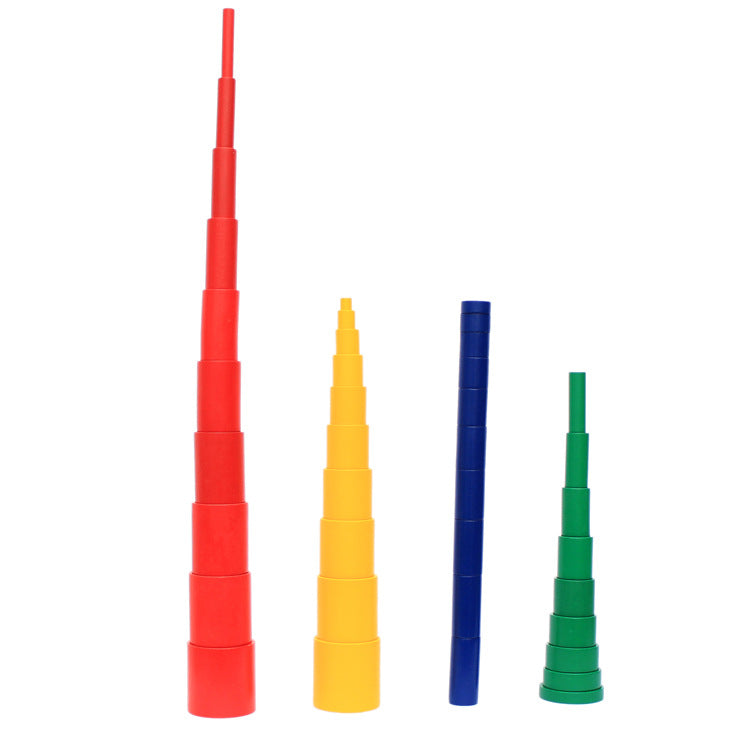 Large Montessori Knobless Cylinders Set - HAPPY GUMNUT