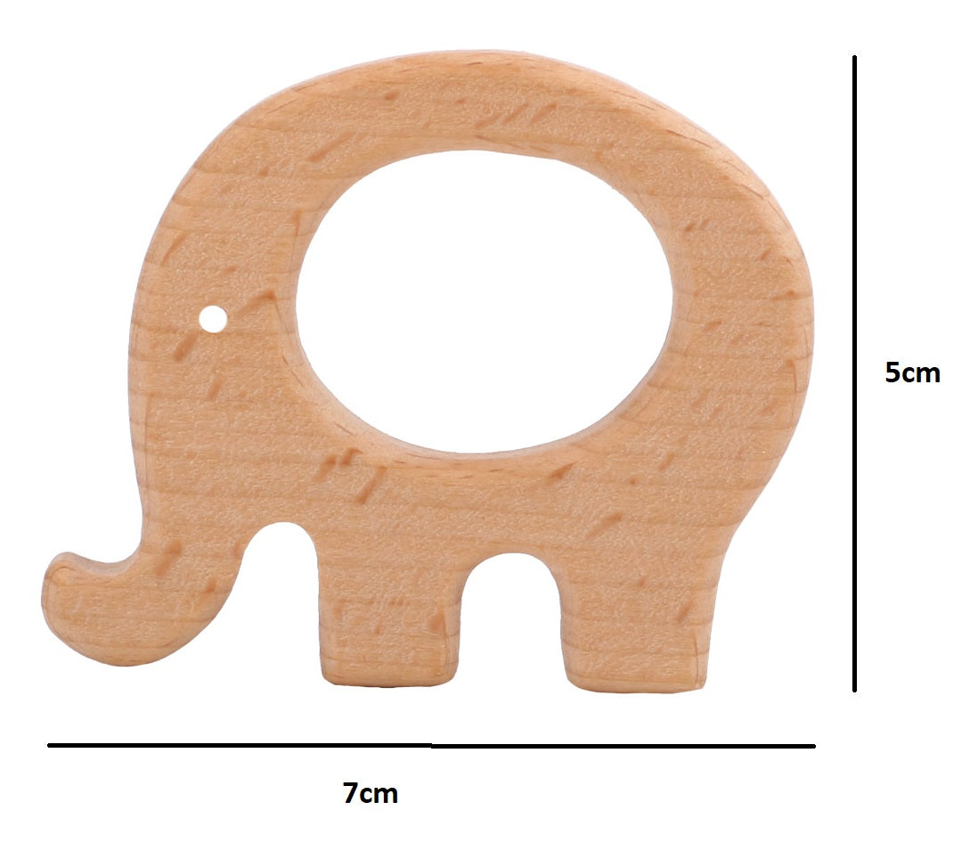 Kids Play Natural Wooden Shapes DIY Craft Materials - HAPPY GUMNUT
