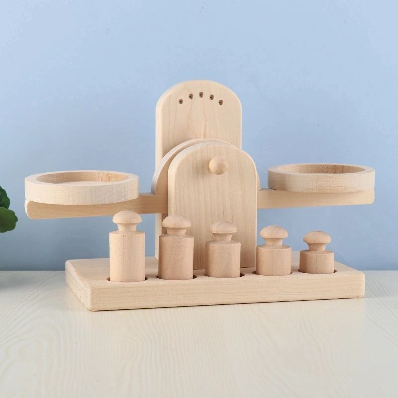 Wooden scale 2024 toy