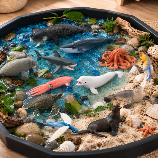 Large Marine Animals PVC Educational Teaching Big Model Figures
