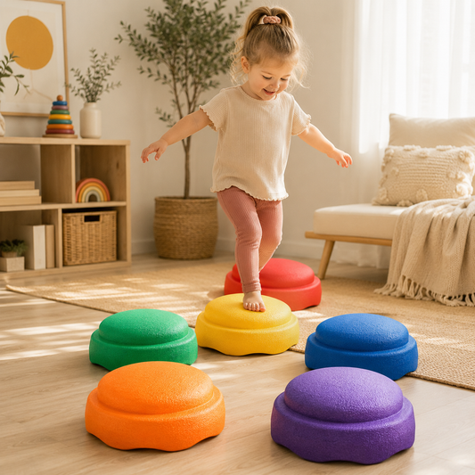 Kids Jumbo Stepping Stones EPP Stacking Blocks Toy Balancing Obstacle Beams/Boards