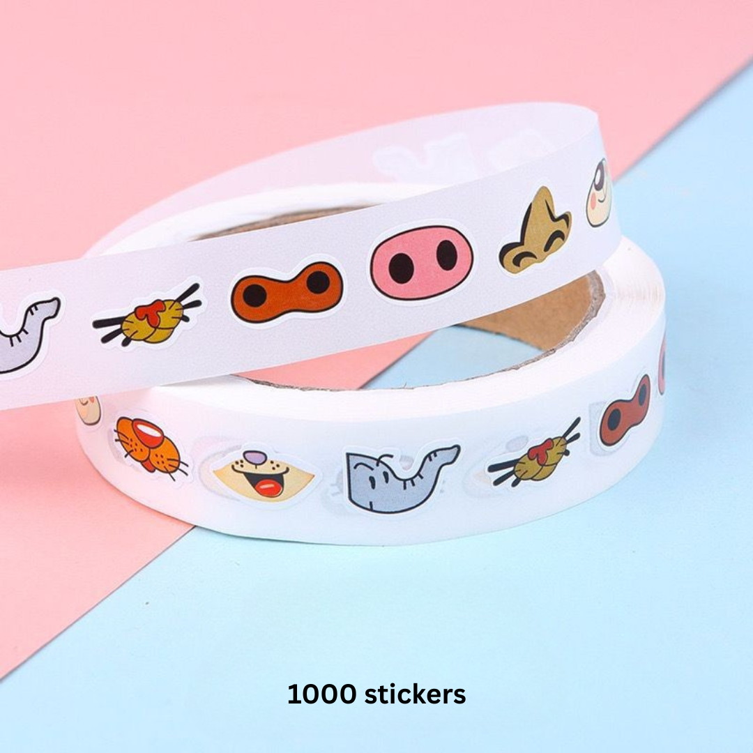 Googly Eyes Adhesive Pack 1000 Tape Roll