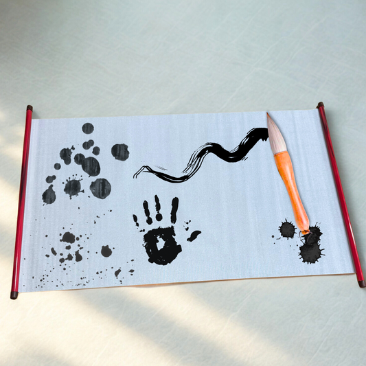 Kids Reusable Water Paint Canvas! WATER ONLY!  Calligraphy NO MESS!