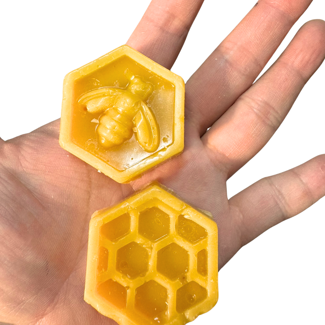 Natural Beeswax Block Candle Making Material for Kids Bee Themed Craft