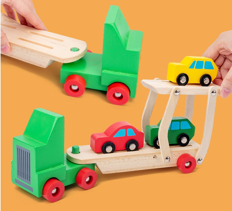 Wooden  Car Carrier Truck  Or Wooden Plane Kids Vehicle