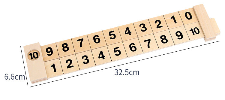 Montessori Math Ruler Number Counting Toy