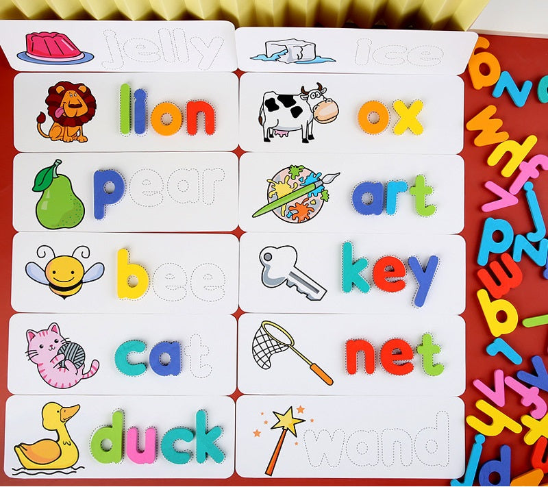 Learn to Write alphabet Phonics With Flash Cards - HAPPY GUMNUT