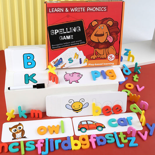 Learn to Write alphabet Phonics With Flash Cards - HAPPY GUMNUT