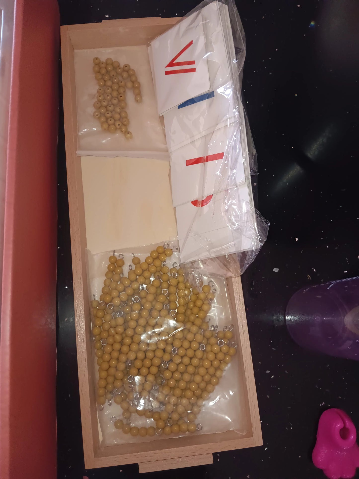 Montessori Golden Bead Bank Game Complete Bundle