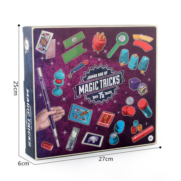 Magician's Jumbo Box of Magic Tricks! Over 75 Tricks Kids Toy – HAPPY ...