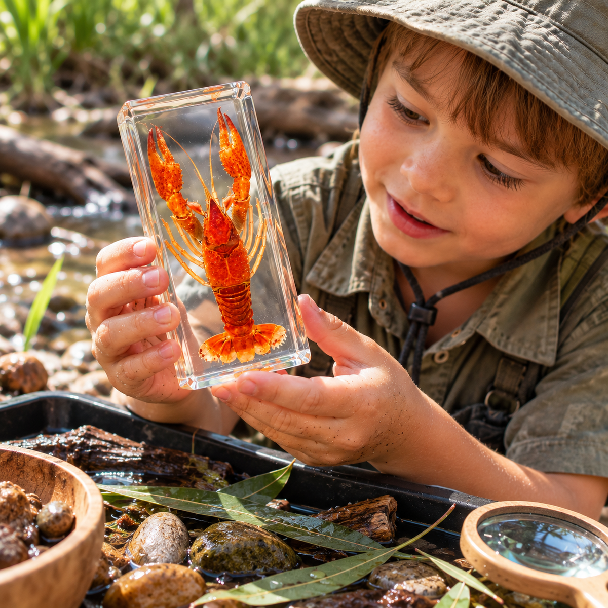 Real Animal Marine Life Specimen Kids Educational Toy Gift - HAPPY GUMNUT