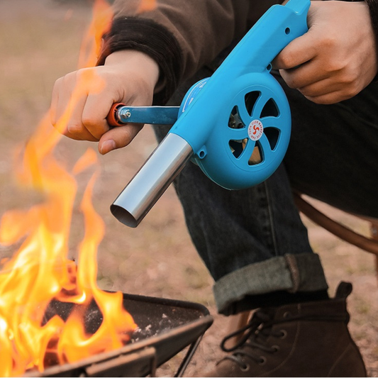 Kids Basic Wood Work Handy Man Fire Starter AIR BLOWER GUN - HAPPY GUMNUT