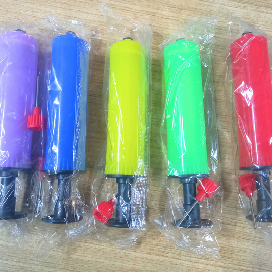 Children Manual Air Pump For Balloons Twisting Balloons and other inflatable things! (random Colour) - HAPPY GUMNUT