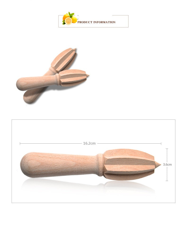 Honey Dipper Wooden Tongs Lemon Juicer Kids Loose Parts Utensils