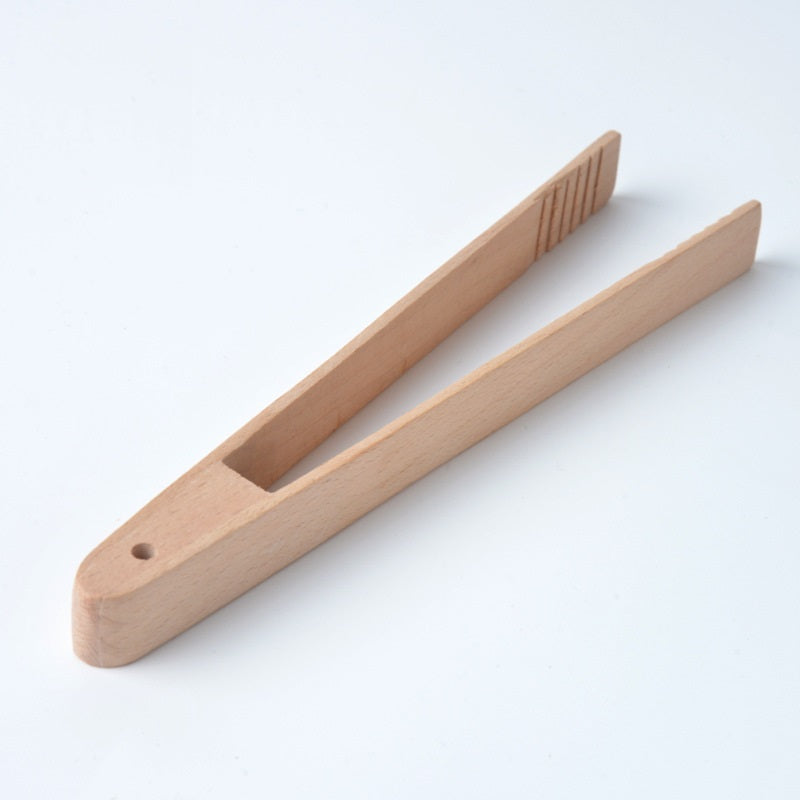 Honey Dipper Wooden Tongs Lemon Juicer Kids Loose Parts Utensils