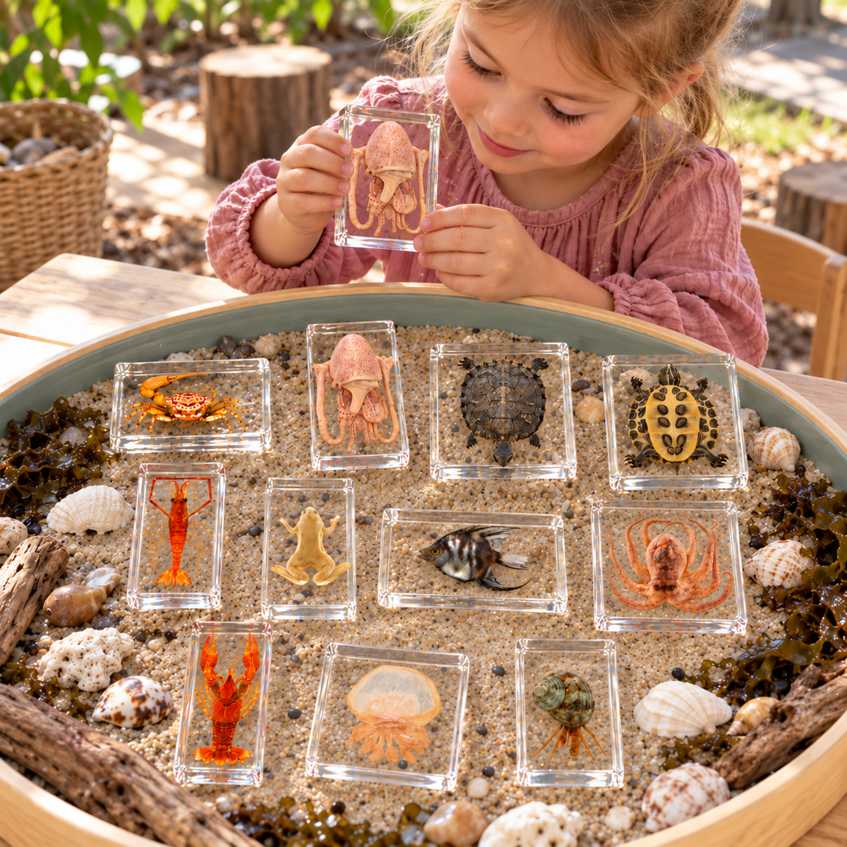 Real Animal Marine Life Specimen Kids Educational Toy Gift - HAPPY GUMNUT