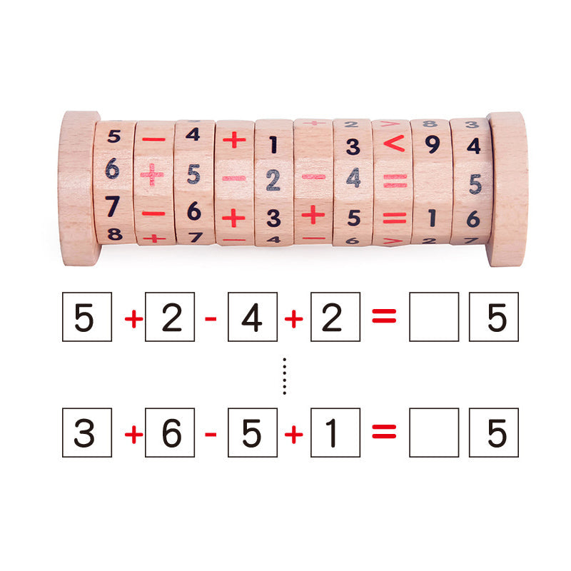 Montessori Rotations Mathematics Wheel Calculator