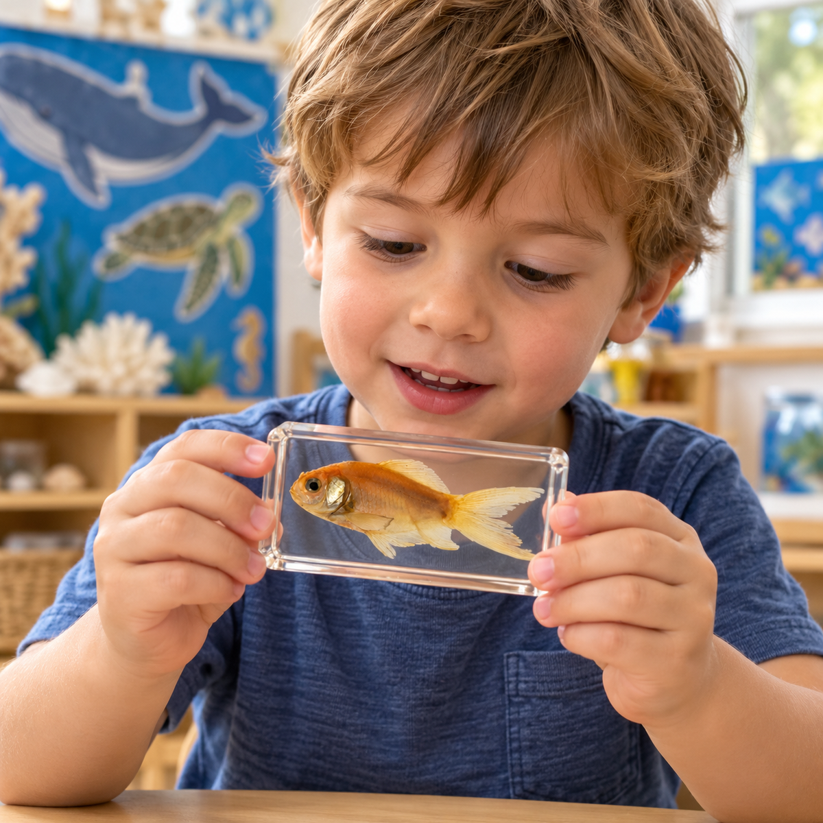 Real Animal Marine Life Specimen Kids Educational Toy Gift - HAPPY GUMNUT
