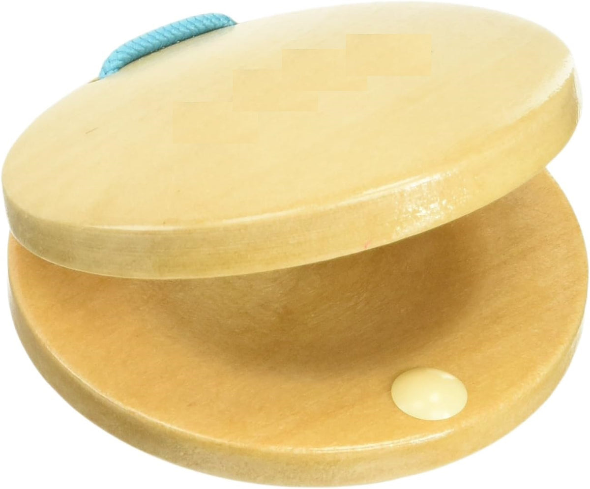 Percussion Rattle Clacker Wooden Matte Finish music clackers castanets Percussion Sound Sensory ...