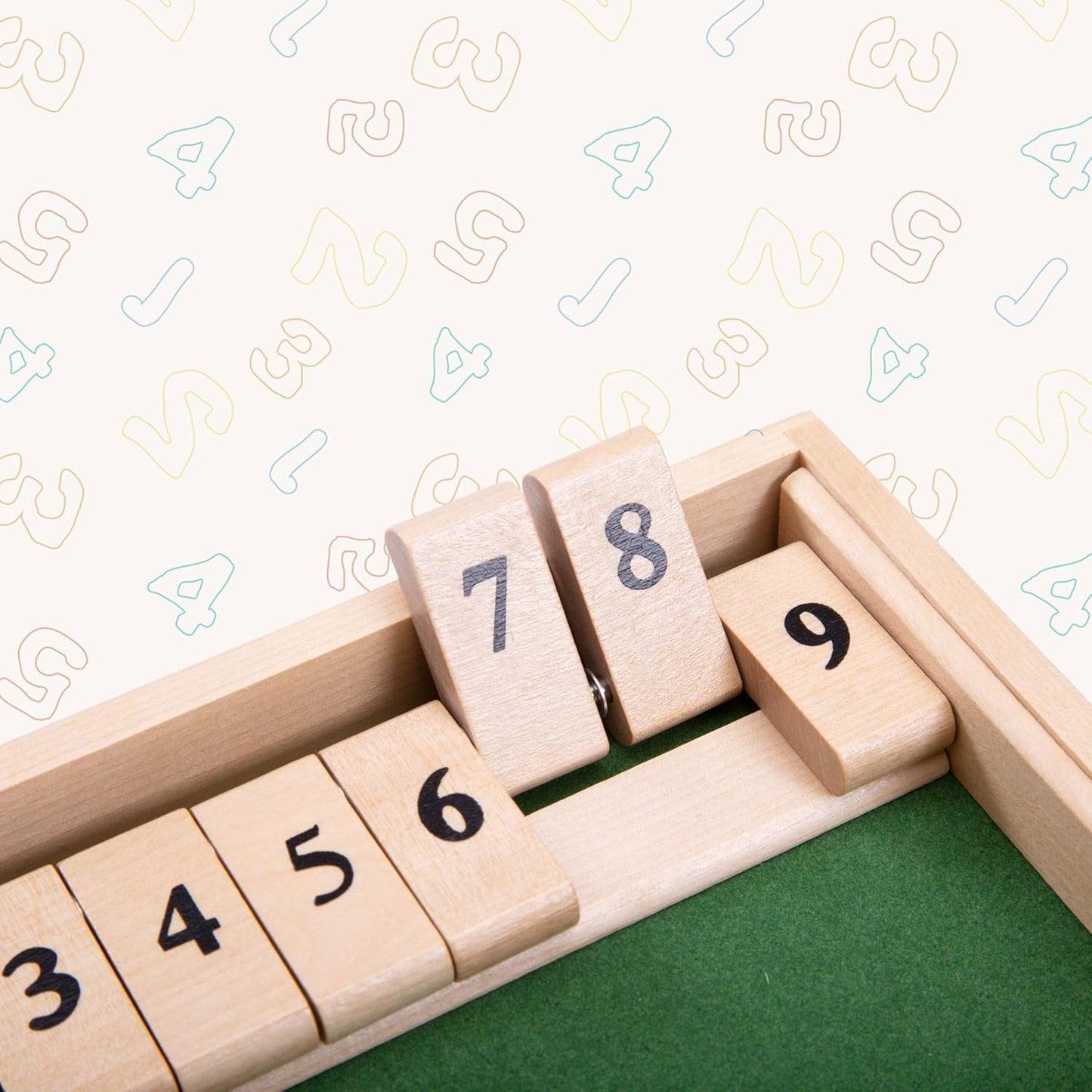 Jaques of London Deluxe Shut the Box Board Game - HAPPY GUMNUT