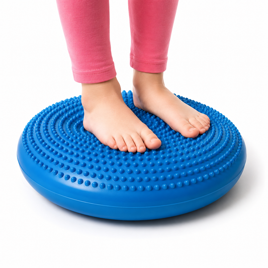 Kids Sensory Balancing Wobble Seating Cushion Tactile Pods Yoga Disc - HAPPY GUMNUT