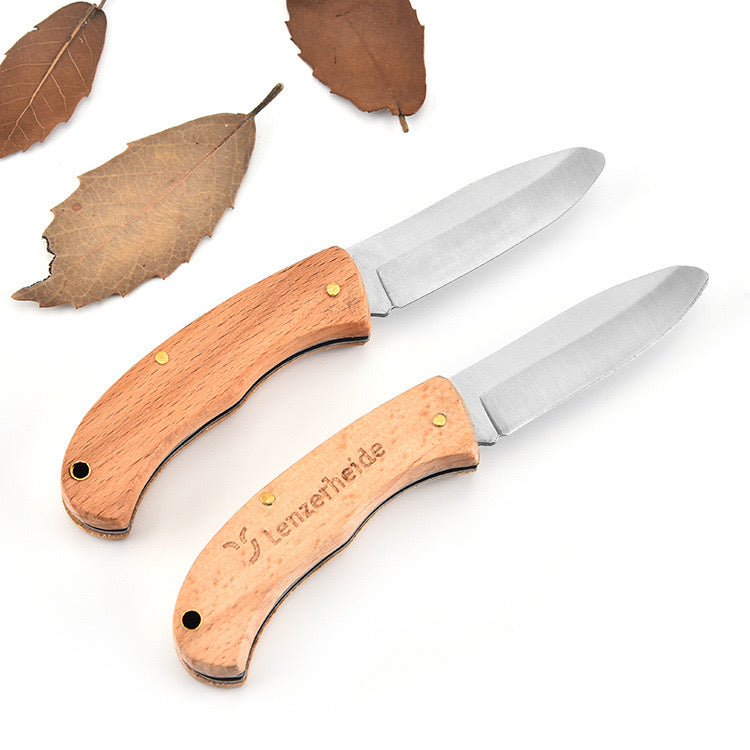 Kids Wood Caving Tool Retractable Pocket Whittling Knife Rounded tip