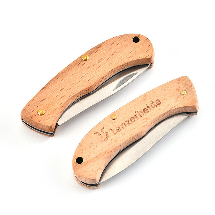 Kids Wood Caving Tool Retractable Pocket Whittling Knife Rounded tip