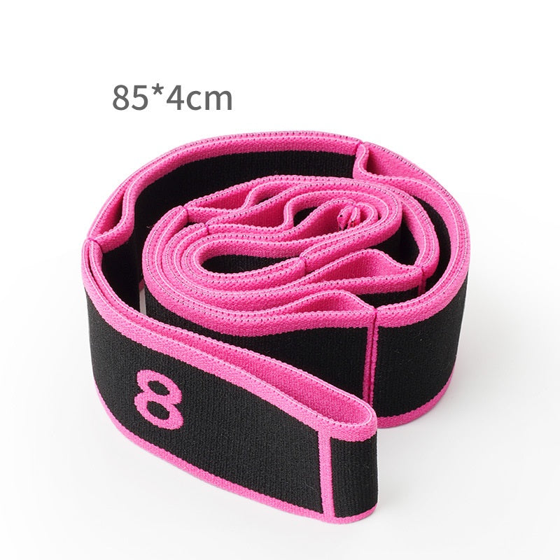 Kids Yoga Gymnastic Stretch  Strength Training Strap with adjustable Loops