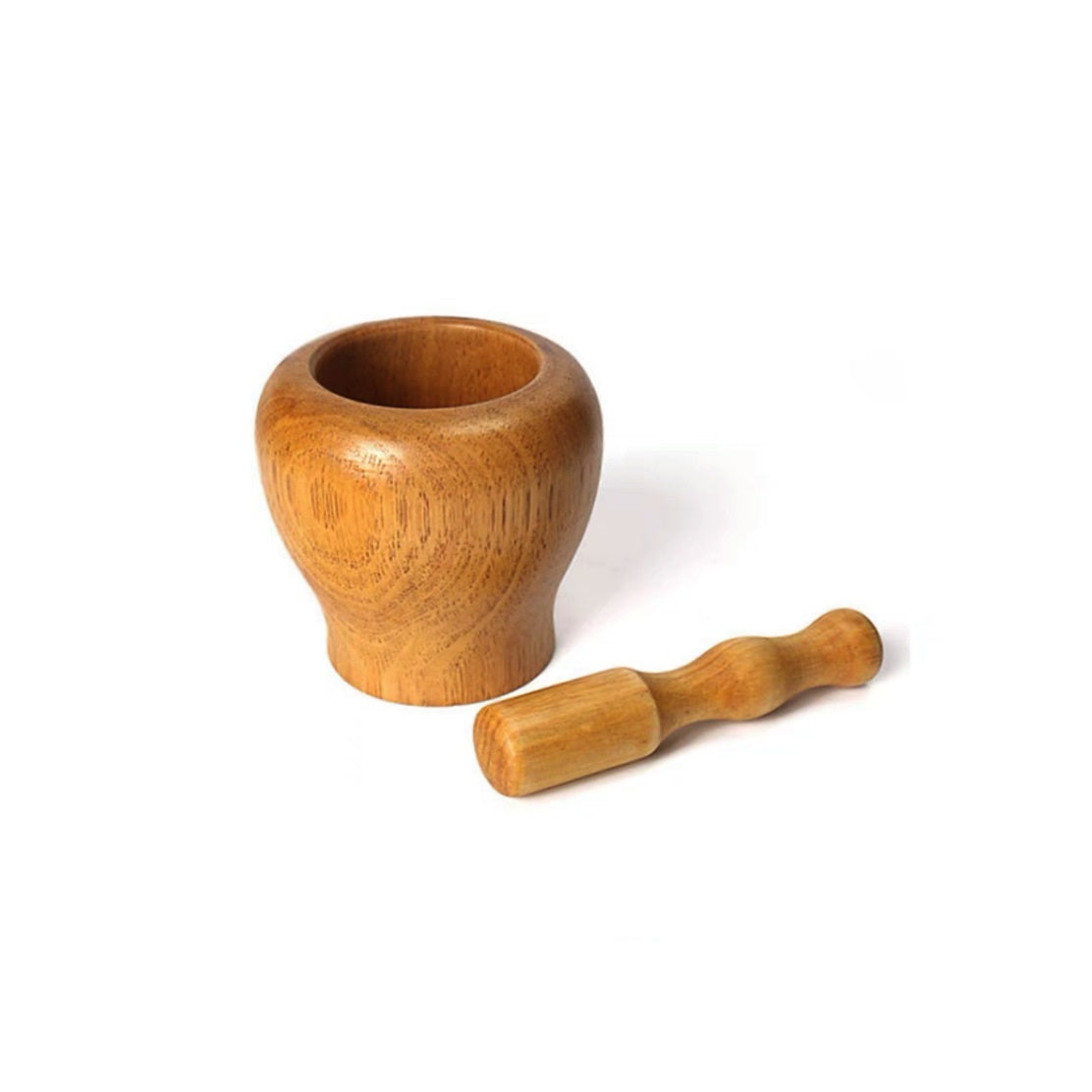 Happy Gumnut Kids Wooden Utensils Sensory Bin Tool Pestle and Mortar