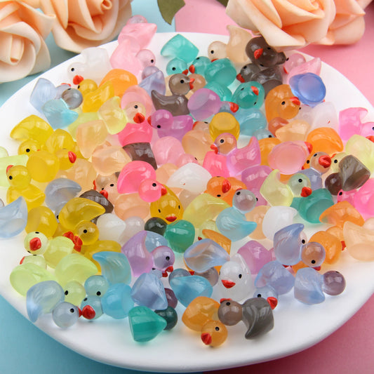 FIND THE DUCK! Loose parts Bundles of 50 ASSORTED COLOURS AND STYLES!