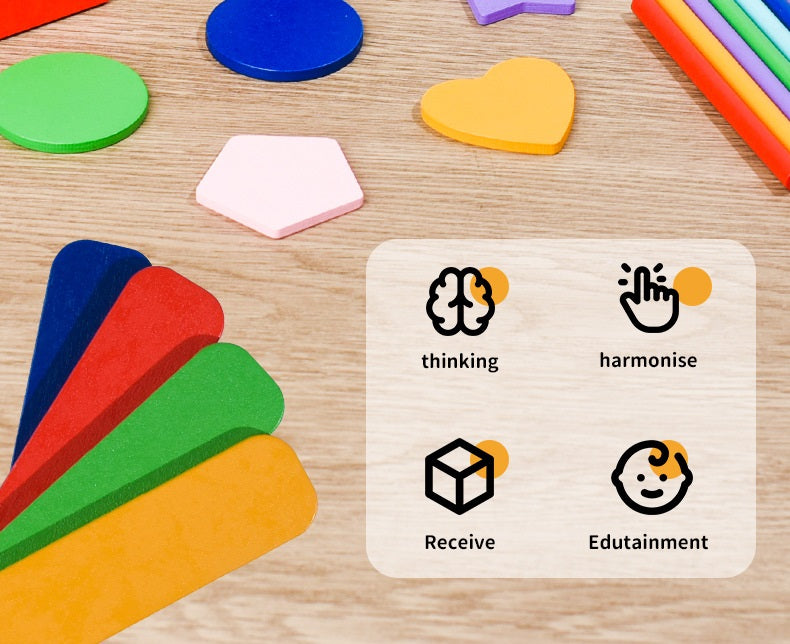 Montessori Object Sorting Toddler Activity Box Set Toy