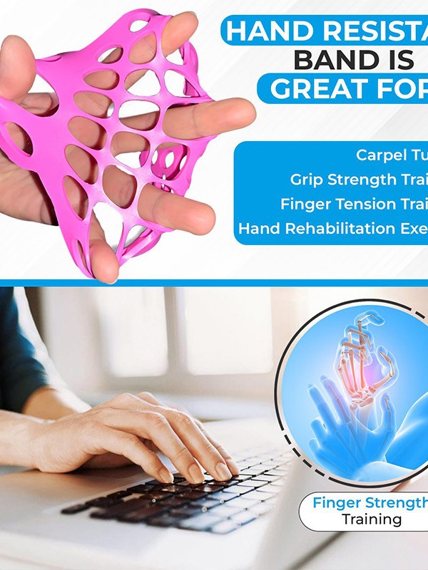 Sensory Therapy Hand Strength Exercise Finger Stretcher Resistance Training Fidget - HAPPY GUMNUT