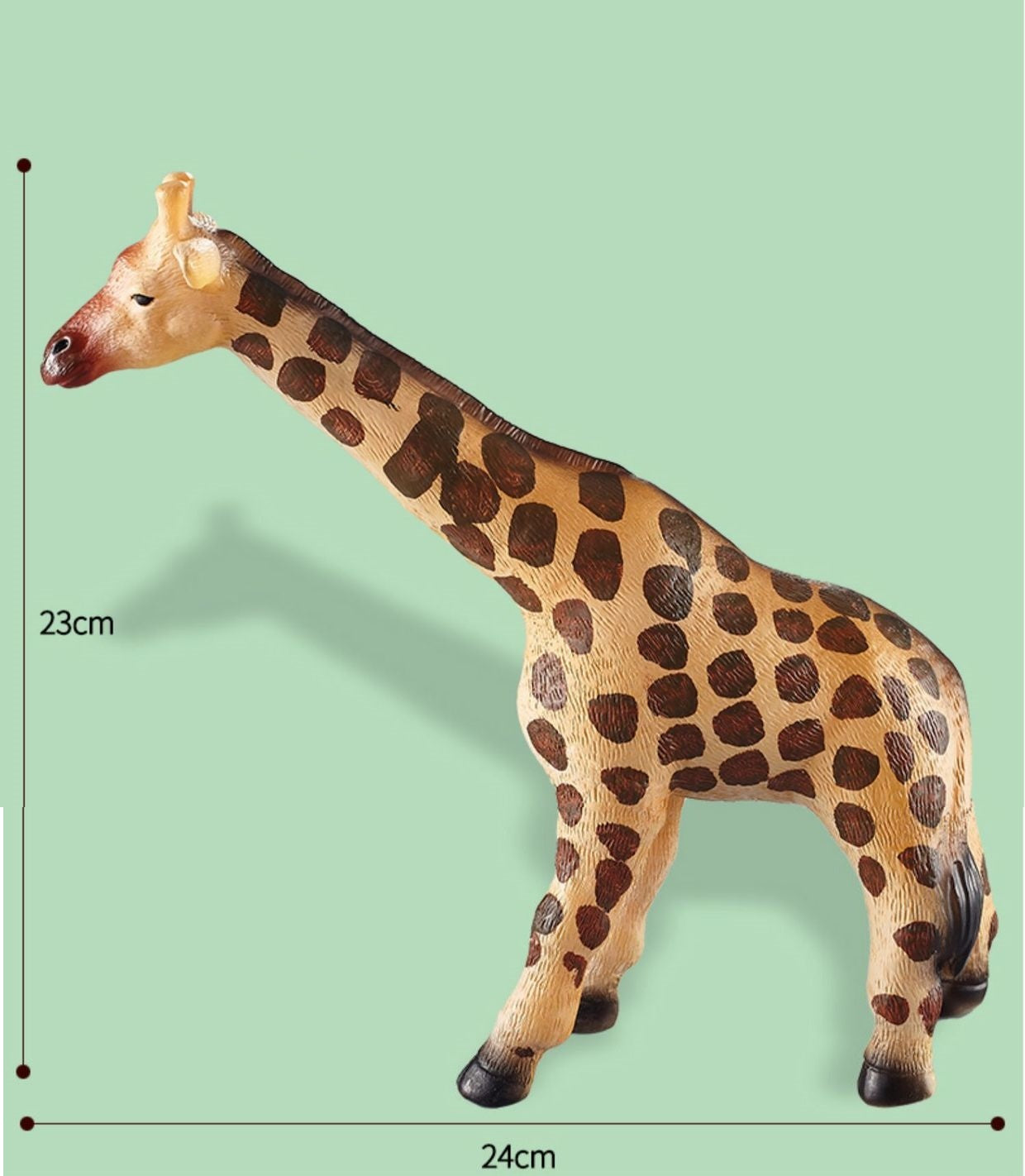12 x Large Jungle Animal Model Figures Educational Teaching Toy - HAPPY GUMNUT