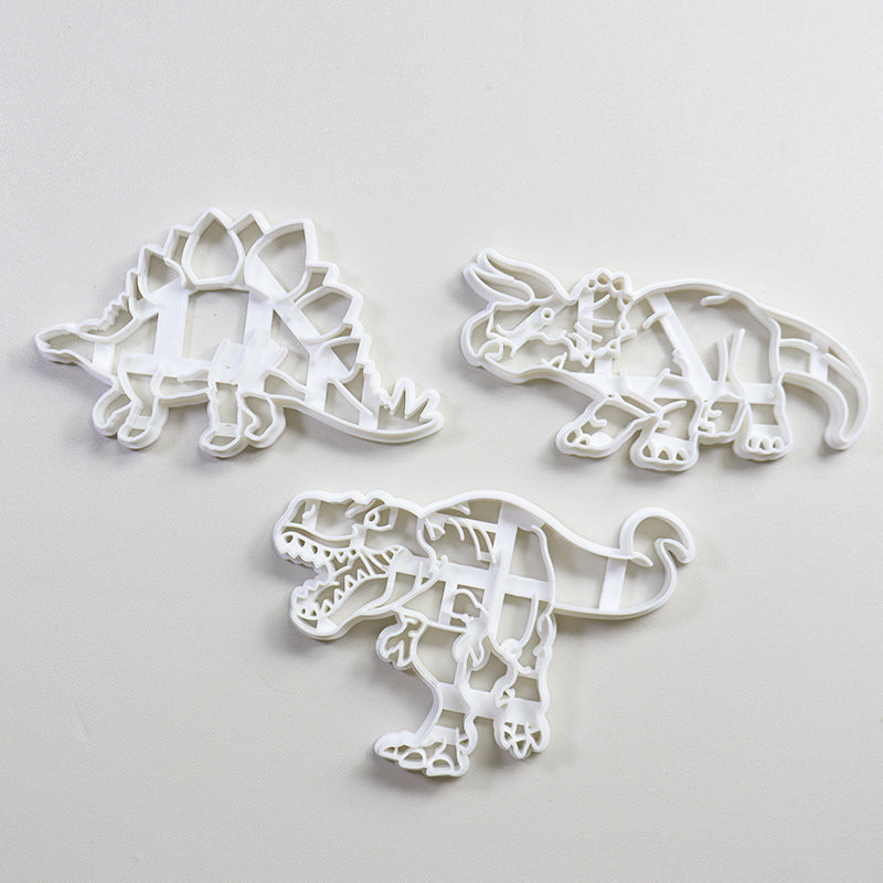 Cookie Play Dough Shape Stencil Dinosaurs pack