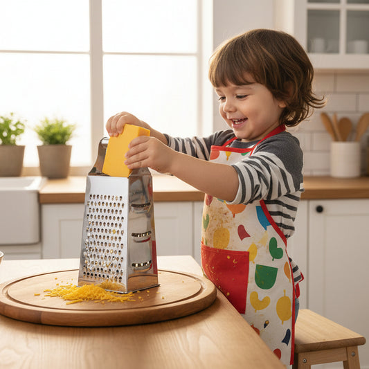 Kids Grater Utensil Great for soft fruit and veges - HAPPY GUMNUT