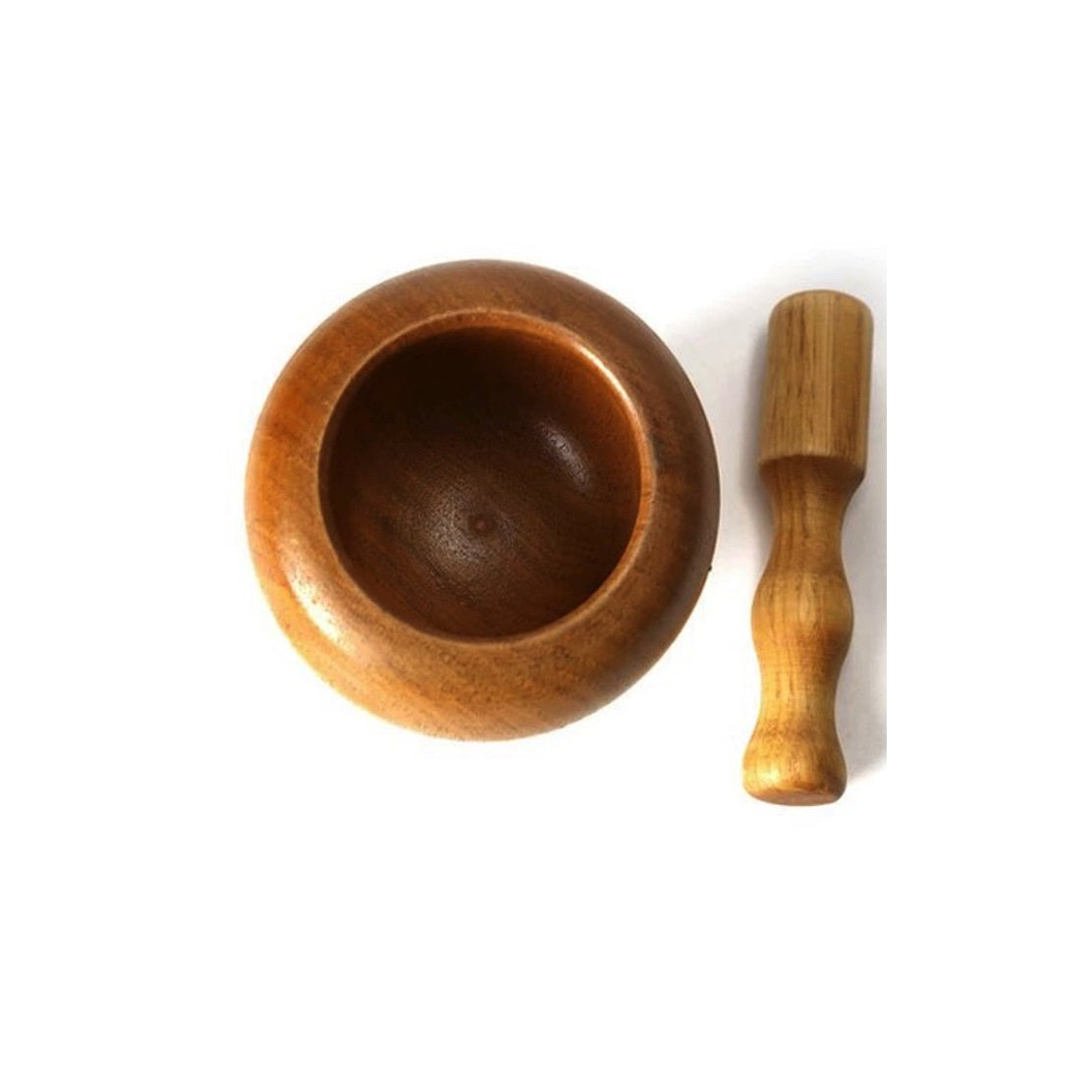 Happy Gumnut Kids Wooden Utensils Sensory Bin Tool Pestle and Mortar