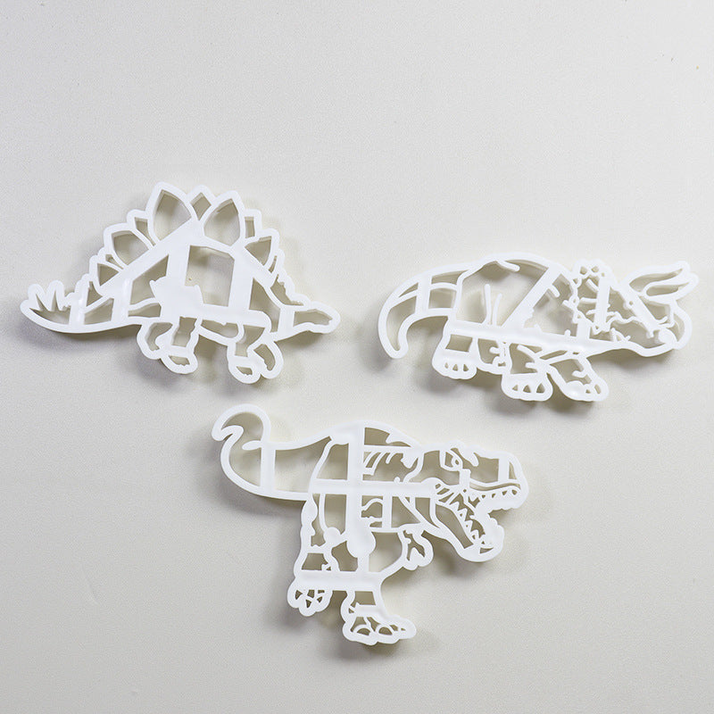 Cookie Play Dough Shape Stencil Dinosaurs pack