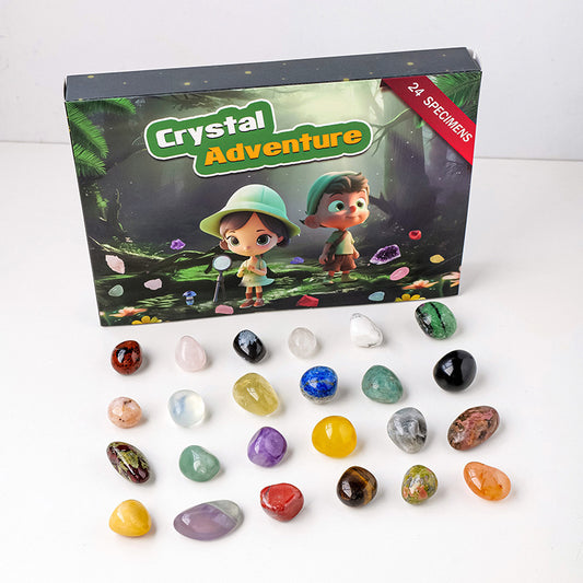 Real Gemstone Crystal Christmas Advent Calendar