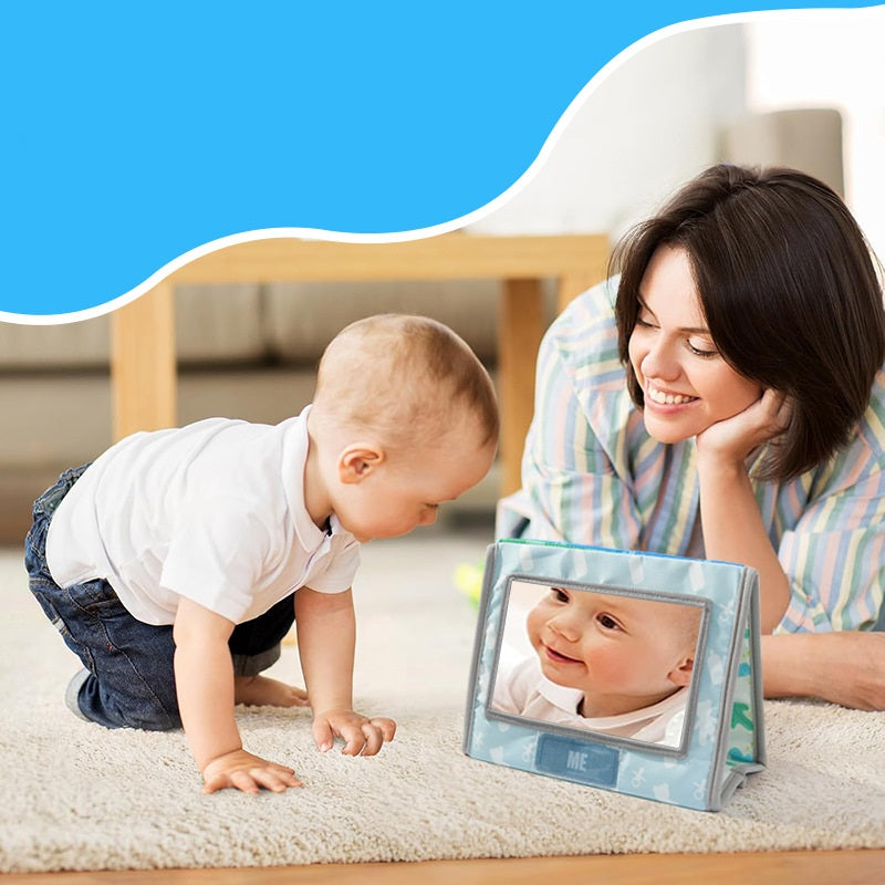 Toddler  Insertable Family Album First Photo Album Plush Tactile Sensory Customisable Cloth Book