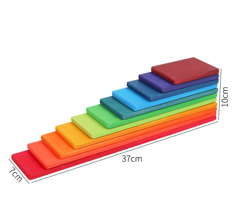 Rainbow Building Boards Slats