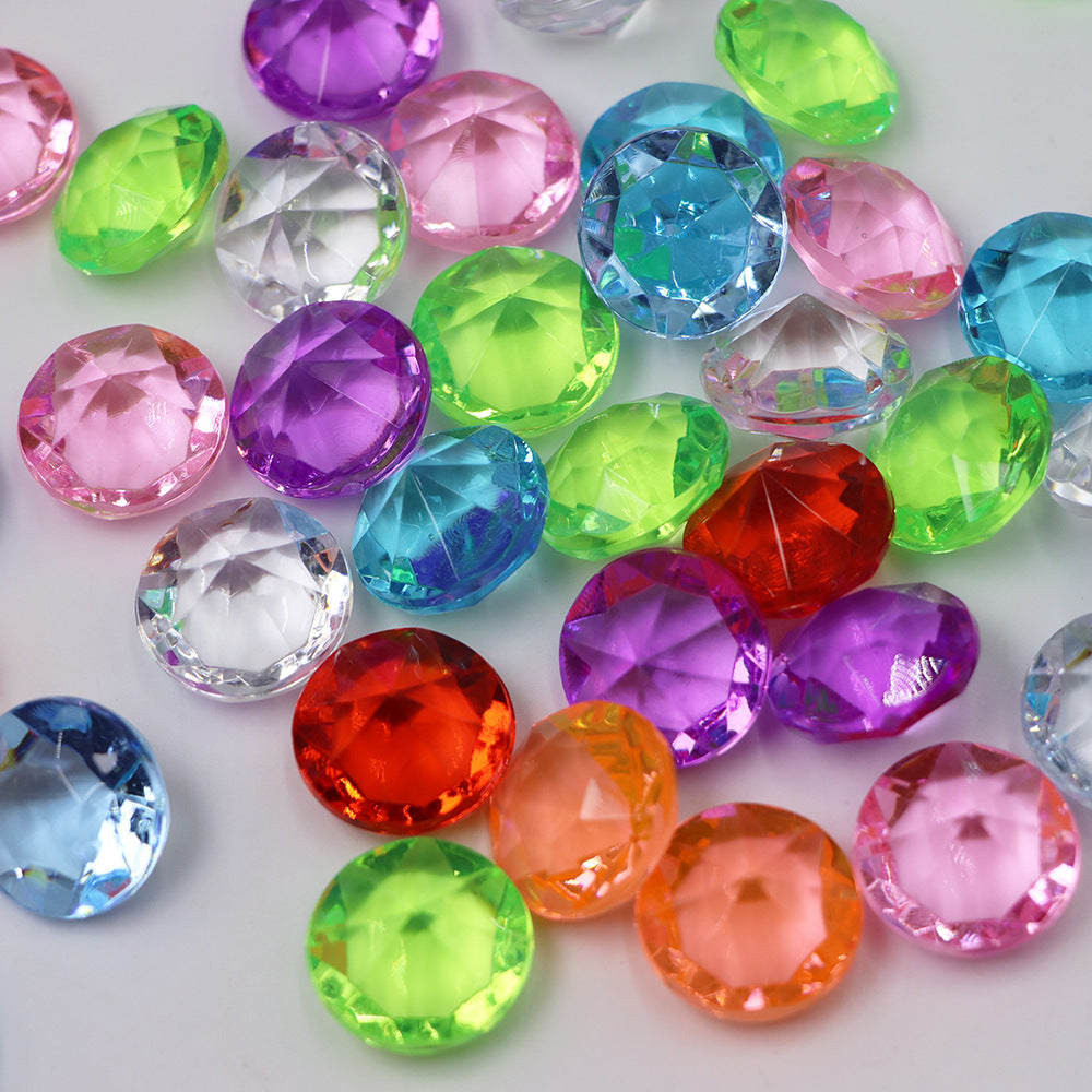 Bundle Set of 10 Acrylic Loose Parts Halloween Leaves Rings Dinosaurs Sea Animals Crystals Various Themes