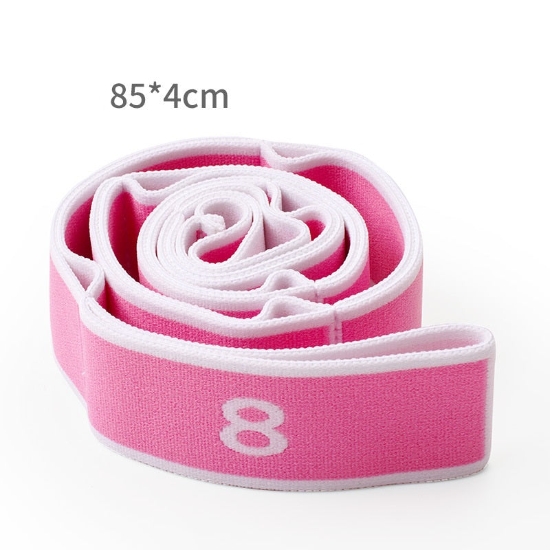 Kids Yoga Gymnastic Stretch  Strength Training Strap with adjustable Loops