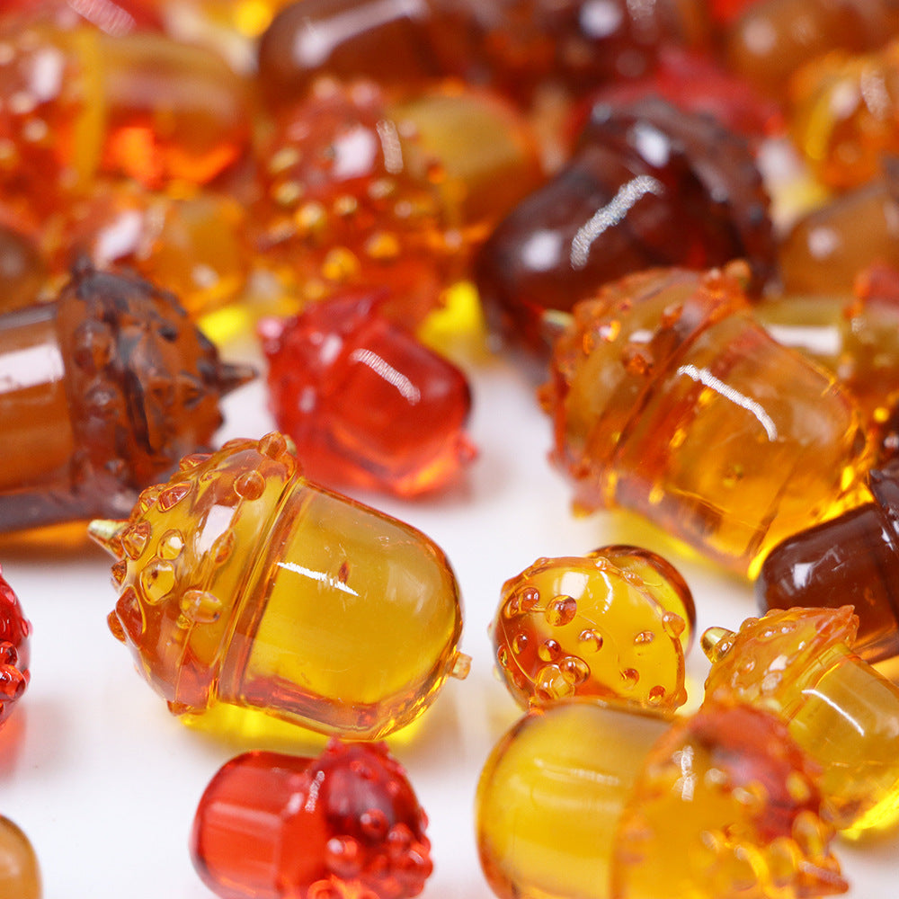 Bundle Set of 10 Acrylic Loose Parts Halloween Leaves Rings Dinosaurs Sea Animals Crystals Various Themes