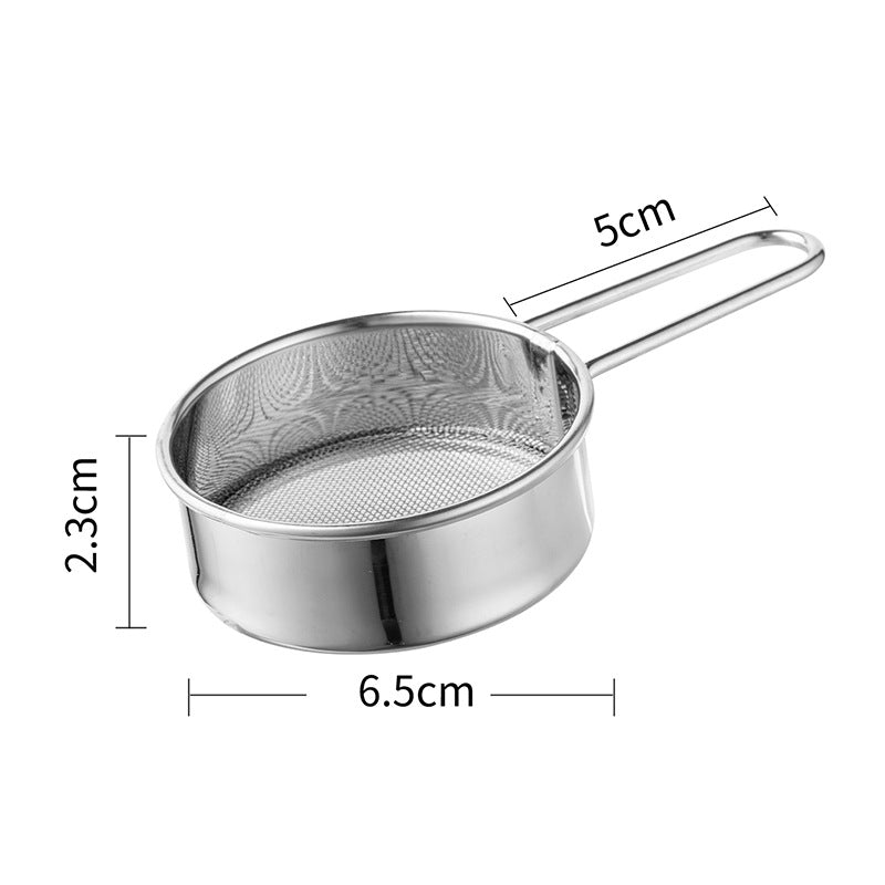 Kids Stainless Steel Sieves and Strainers Little Play Kitchen Sensory Tool